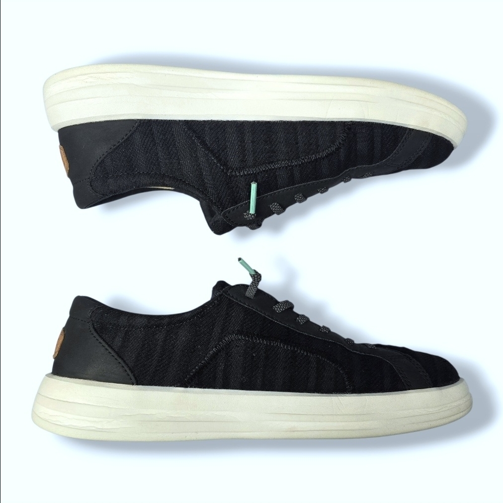 🟢Hey Dude Karina Cottage Crochet Embroidered Slip-On Lace-Up Low Top Sneakers 8 - Picture 8 of 16